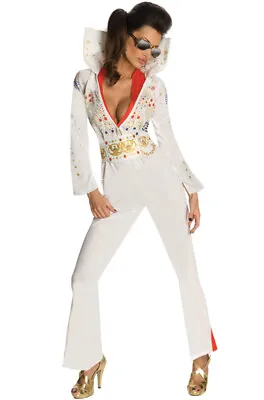 Secret Wishes Rock And Roll King Elvis Adult Costume • $44.97