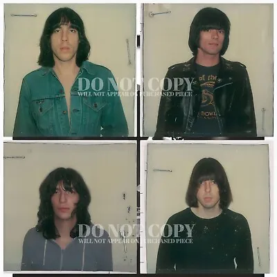 Ramones Photograph Set 11 X 11 - Rare 1970s Passport Photos - Poster Art Print • $22.99