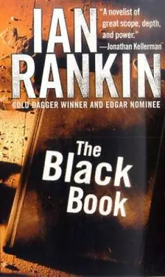 THE BLACK BOOK - Ian Rankin 9780312976750 Paperback • $4.36