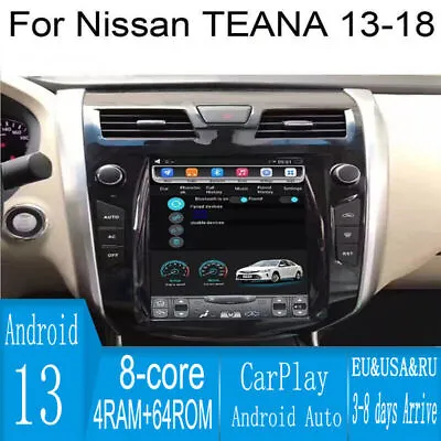 10.4  Android Navigation Car GPS Tesla Style For Nissan Teana Altima 13~18 Radio • $590