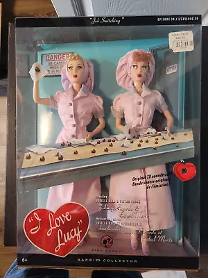 Barbie Pink Label Lucy & Ethel Dolls I Love Lucy Job Switching 2008 Mattel • $29.11