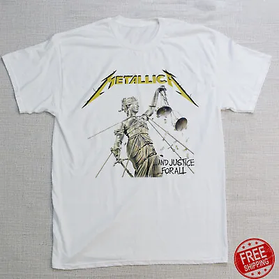 METALLICA …And Justice For All Rock Music T-Shirt S-5XL Free Shipping • $22.99