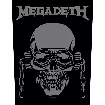 £7.99 • Buy Megadeth -  Vic Rattlehead  - Large Size - Sew On Back Patch