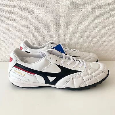 Mizuno Japan MORELIA TF Turf Indoor Soccer Football Futsal Shoes White Q1GB1902 • $155