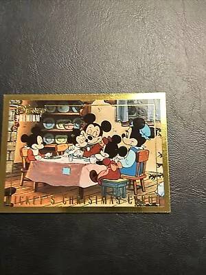 Bxd 1995 Disney Premium Skybox #64 Mickey Mouse Christmas Carol Minnie • $1.99