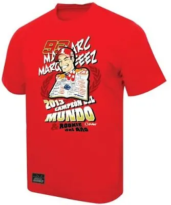 Marc Marquez Motogp World Champion 2013 Red T'Shirt • $34.52