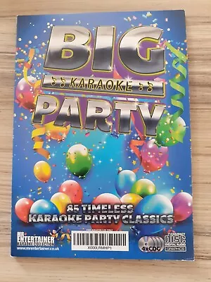 MR Entertainer  Big Karaoke Party Cdg Disc Set. • £7.50