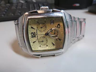 Mens Tommy Bahama Swiss Made Wrist Watch Chronograph Tb3018 Day Date • $59.99