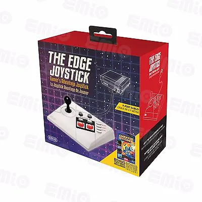 The Edge Joystick (Version 2) - 100% Compatible W/NES Classic W/Cheat Codes Book • $19.99