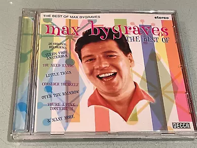 The Best Of Max Bygraves - CD Album - 2000 Spectrum Music - 20 Greatest Hits • £3.99