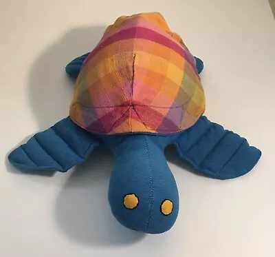 Stuffed Toy Animal:Handmade Natural Cotton& Safety Tested Turtle Sri Lanka READ • £9.64