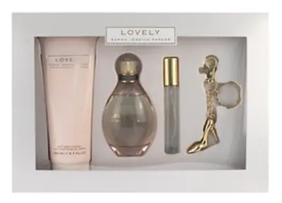 Sarah Jessica Parker Lovely Eau De Parfum 100ml Gift Set Inc Shoe Shaped Keyring • £22.99