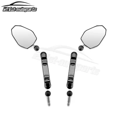 Offroad Adventure Mirrors For KLR 650 Honda Africa Twin CRF 250 Dual Sport ADV • $59.99