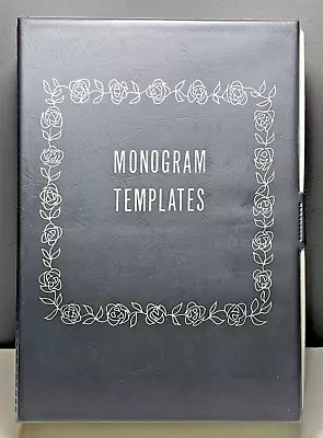 Vintage Monogram Templates For Monogrammer For Sears Kenmore Sewing Machine Vtg • $14.95