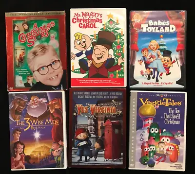 Christmas DVDs Mr. Magoos Christmas Carol Christmas Story Babes In Toyland + • $14.77