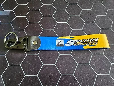 Spoon Sports Style 1 Of 2 Jdm Wrist Lanyard Detachable Keychain * • $16