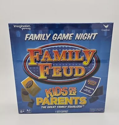 Family Feud Kids Vs Parents Edition Family Game Night New Factory Sealed • $50.92