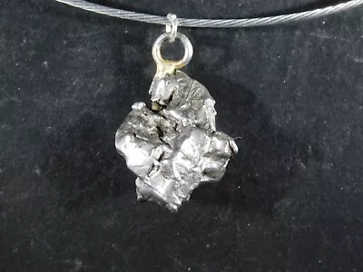 Authentic Meteorite Pendant Or Necklace...a Falling Star! 4.99 • $14.99