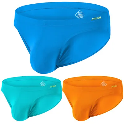 Mens Briefs Sexy Bikini Bamboo Fiber Ultra Comfortable Soft Underpants US Size • $10.44