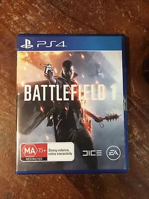 Battlefield 1 - PS4 Playstation 4 - Like New Disc • $5