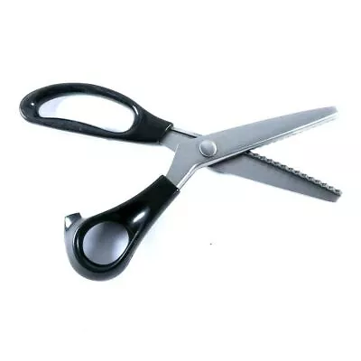 Professional Pinking Shears Zig Zag Scissors For Fabric & Sewing 9 Inch / 235mm • £12.99