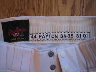 Jay Payton Mets 2001 Game Used Worn Home White Pants • $75