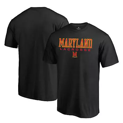 Men's Fanatics Branded Black Maryland Terrapins True Sport Lacrosse T-Shirt • $29.99