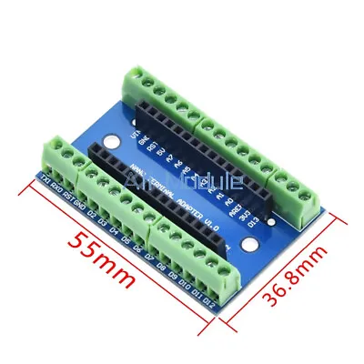 £1.64 • Buy Nano Terminal Adapter For The Arduino Nano V3.0 AVR ATMEGA328P-AU Module Board
