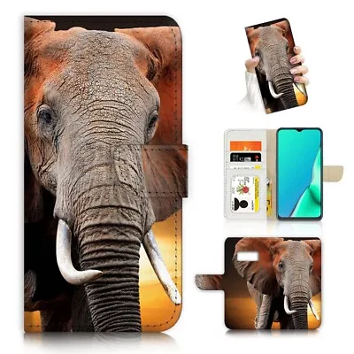 ( For Samsung S7 ) Wallet Flip Case Cover AJ24110 Elephant • $12.99