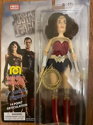 New Mego Heroes DC Justice League Wonder Woman 8  Action Figure  • $12