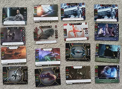 Star Wars X-Wing Miniatures 2nd Edition Promo Prize Pilot Card Alt Art Lot • $75