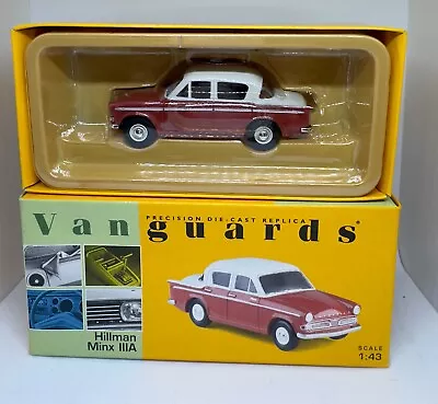 Vanguards 1/43 Scale VA06800  Hillman Minx MK3A  Ember Red & Cream • £24.99