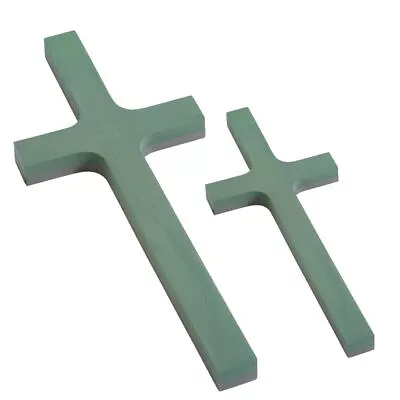 Crosses Floral Foam For Funeral Memorial Tribute Floristry Oasis Choice Of Sizes • £10.99