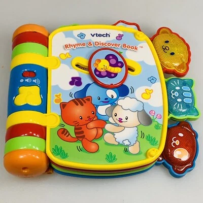 $10 • Buy VTech Baby Book Rhyme And Discover Toddler Toy Musical Learning Infant Kids
