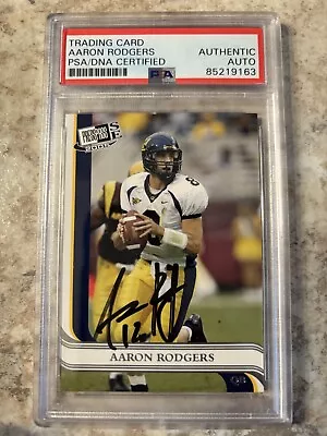 Aaron Rodgers Signed 2005 Press Pass Card PSA Slabbed Rookie Auto Rare  • $249