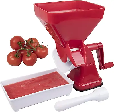 $47.63 • Buy CucinaPro Tomato Strainer- Easily Juices W No Peeling Deseeding Or Coring Cup To