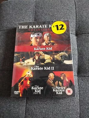 The Karate Kid/The Karate Kid 2/The Karate Kid 3/The Next Karate Kid DVD (2012) • £6