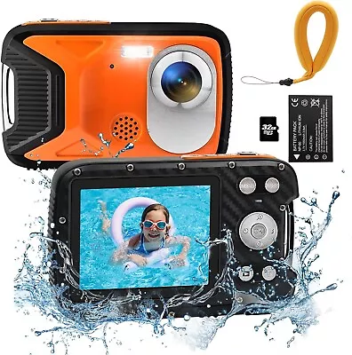 16FT Underwater Camera 30MP Waterproof Digital Camera With 32G Card • $63.99