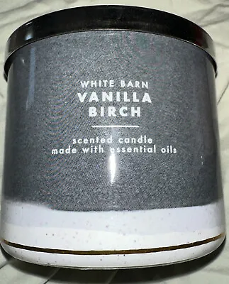 $24.20 • Buy 1 Bath & Body Works VANILLA BIRCH Large 3-Wick Scented Candle 14.5 Oz
