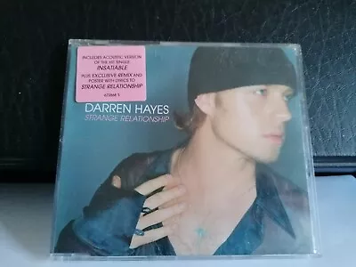 Darren Hayes - Strange Relationship + Poster  2002 CD Single. Columbia Records  • £5.99