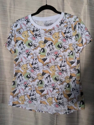 £5.94 • Buy Childs Size Large Looney Tunes T Shirt Tweety,Marvin Martian, Pepe LePeux, Etc