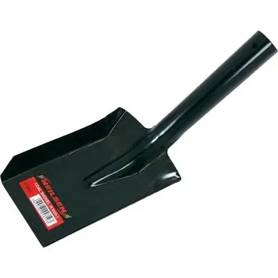 Neilsen Shovel Black Dust Pan Metal 4'' Small Coal Ash Spade Fireplace Pan • £6.09