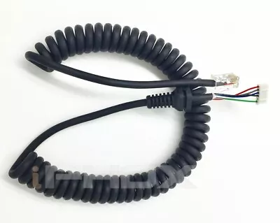 Cord Cable For Yaesu Vertex Microphone MH-48A6J MH-42B6J FT-1900 FT-1900R Y224 • $6.50