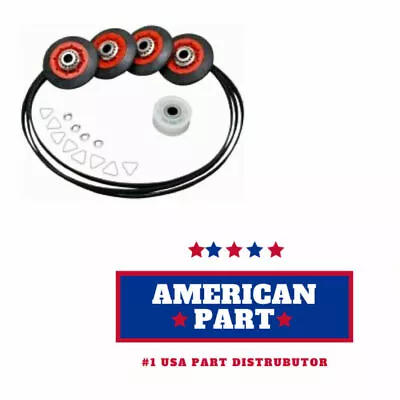 For Maytag Dryer Repair Kit Belt Pulley & Rollers PM-4392067 PM-AP3109602 • $38.36