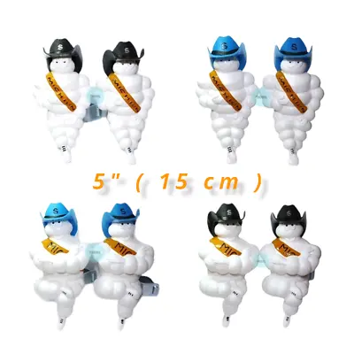 Michelin Man Doll Figure Bibendum Advertise Tire Truck Decoration 5  New Year • $18.99