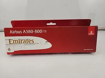 Skymarks Lite Emirates Airbus A380 1/250 Scale Model With Stand FREE SHIPPING • $35