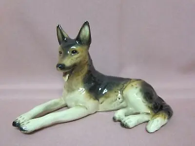 Cortendorf German Shepherd Figure 755c Dog Figure Ceramic Dog Figure 30526 • £13.60