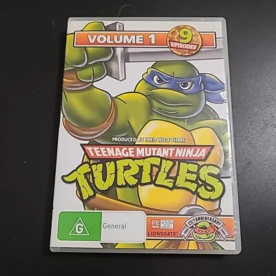 Teenage Mutant Ninja Turtles : Vol 1 (DVD 1987) • $6