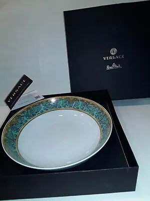 Versace  Scala Palazzo Verde Soup/pasta Bowl 8.5  New • $149