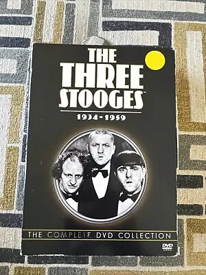 The Three Stooges: 1934-1959 The Complete 17 Disc DVD Collection Black And White • $24.99